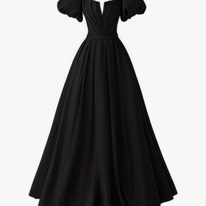 Elegant Black Evening Gown